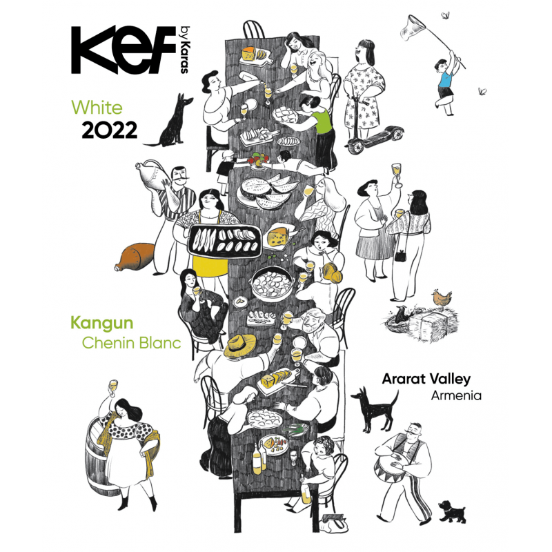 KEF by Karas vin blanc 750 ml
