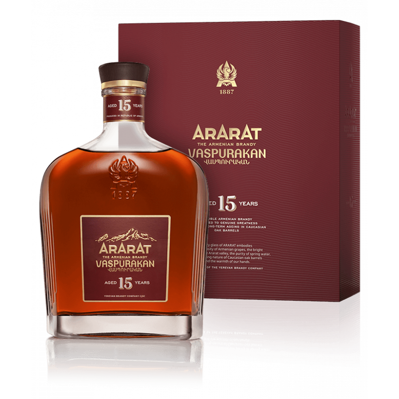 Armeense Brandy ARARAT Vaspurakan 15  jaar oud