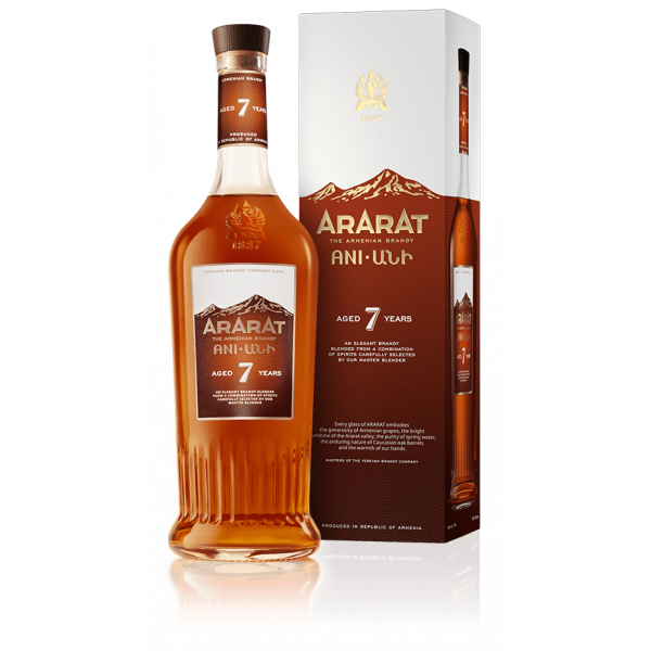 Armenian Brandy ARARAT Ani 7 years old