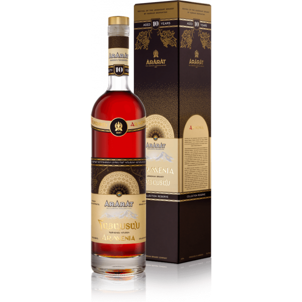 Armeense brandewijn ARARAT Armenia 10 jaar oud 0.75L