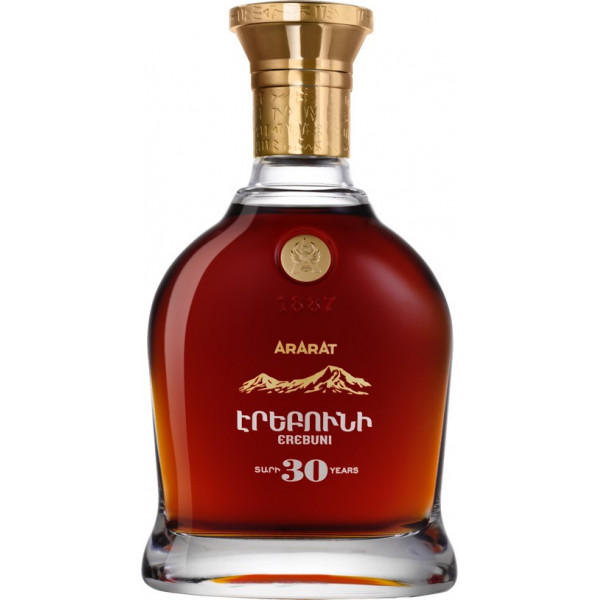 Armenian brandy Erebuni 30 years old