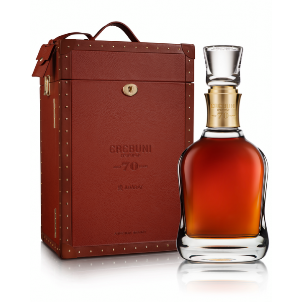 Armenian brandy Erebuni 70 years old